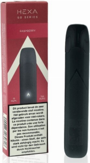 Hexa Go Raspberry Einweg E-Zigarette 18mg