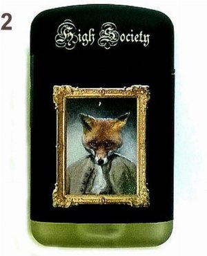 High Society Black No.2 mit Fuchs im Anzug