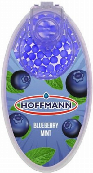 Hoffmann Blueberry Mint Aromakapseln 1 x 100 Stück Kapseln mit Einführhilfe