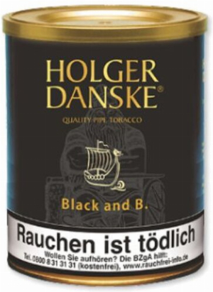 Holger Danske Pfeifentabak Black & B 200g Dose