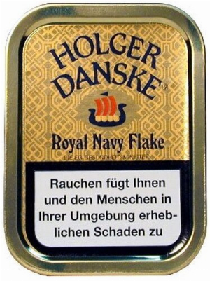 Holger Danske Pfeifentabak Royal Navy Flake 50g Dose