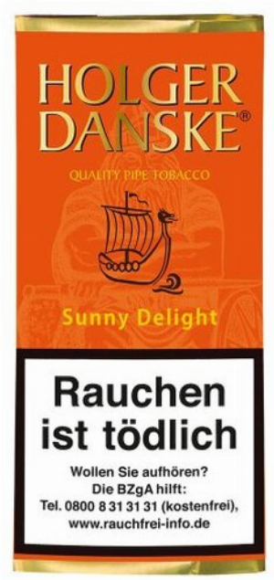 Holger Danske Pfeifentabak Sunny Delight 40g Päckchen