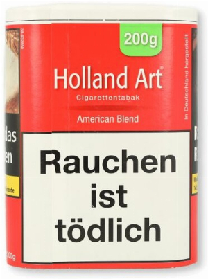 Holland Art Tabak American Blend 200g Dose Zigarettentabak