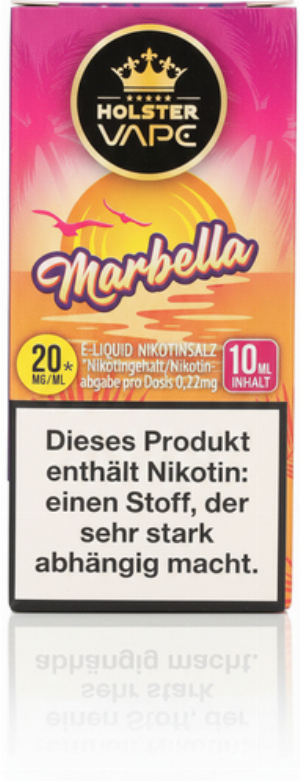 Holster Vape Marbella Nikotinsalz Liquid 20mg 10ml