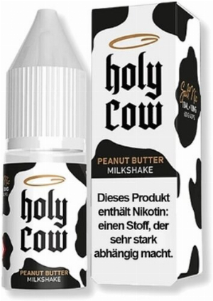 Holy Cow Nikotinsalz Liquid Peanut Butter Milkshake 10ml 20mg