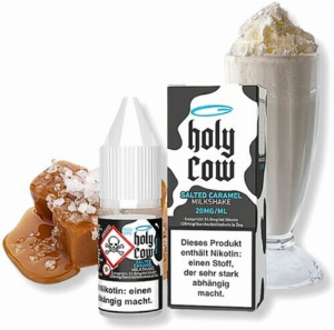 Holy Cow Nikotinsalz Liquid Salted Caramel Milkshake 10ml 20mg