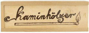 Holzkasten für Kaminhölzer 