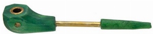 Holz/Metall Pfeife Modern Grün