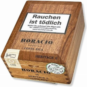 Horacio Heritage 6 Zigarren 15 Stück