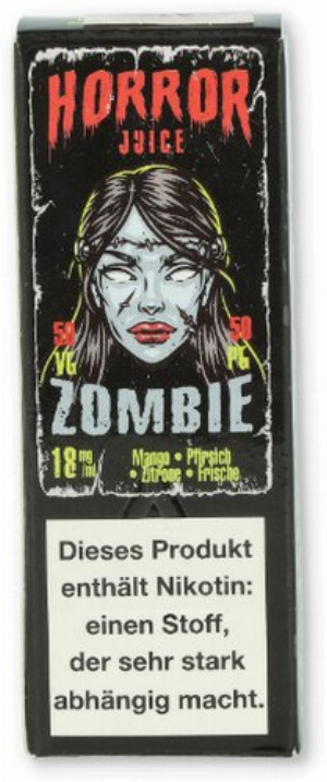 Horror Juice Liquid Zombie 18mg