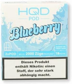 HQD CIRAK 2 Pod Blueberry 2x2ml 18mg/ml