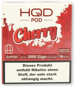 HQD CIRAK 2 Pod Cherry 2x2ml 18mg/ml