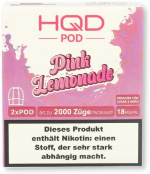 HQD CIRAK 2 Pod Pink Lemonade 2x2ml 18mg/ml