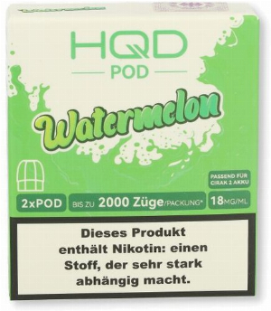HQD CIRAK 2 Pod Watermelon 2x2ml 18mg/ml