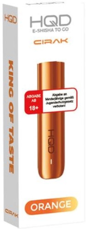 HQD CIRAK Akkuträger Orange E-Zigarette