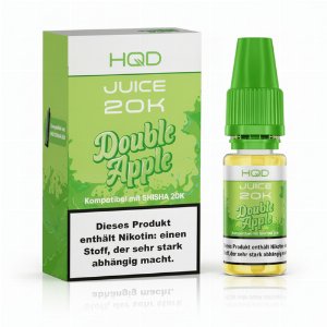 HQD Juice 20K Nikotinsalzliquid Double Apple 10ml 3mg