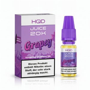 HQD Juice 20K Nikotinsalzliquid Grapey 10ml 3mg