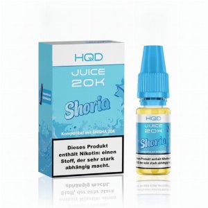 HQD Juice 20K Nikotinsalzliquid Shoria 10ml 3mg