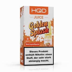 HQD Juice Nikotinsalzliquid Golden Splash 10ml 18mg