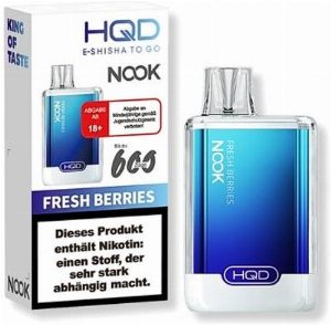 HQD NOOK Fresh Berries Einweg E-Zigarette 18mg/ml