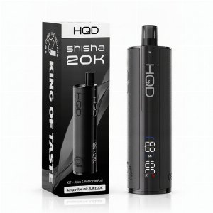 HQD Shisha 20K Pod Kit Black