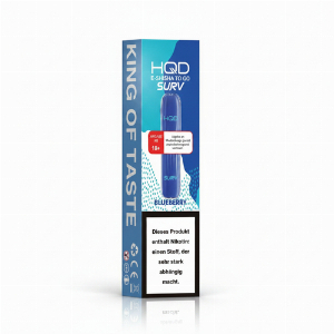 HQD Surv Einweg E-Shisha Blueberry ca. 600 Züge 18mg