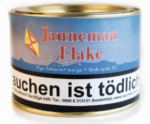 HU Tobacco Janneman Flake Pfeifentabak 100g
