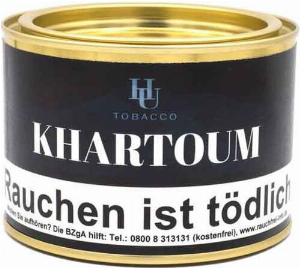 HU Tobacco Khartoum Pfeifentabak 100g Dose