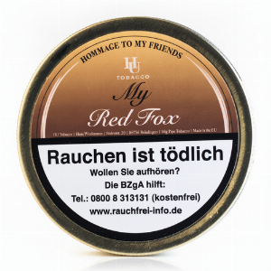 HU Tobacco My Red Fox Pfeifentabak 50g
