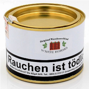 HU Tobacco White Horses Pfeifentabak 100g Dose