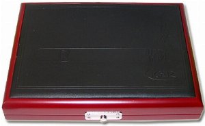 Humidor Schwarz/Rot