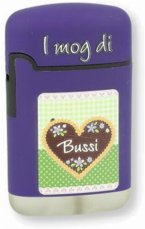I Mog Di Bussi Turbo-Feuerzeug Easy Torch Lila