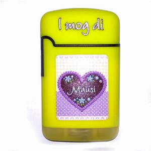 I Mog Di Mausi Turbo-Feuerzeug Easy Torch Gelb