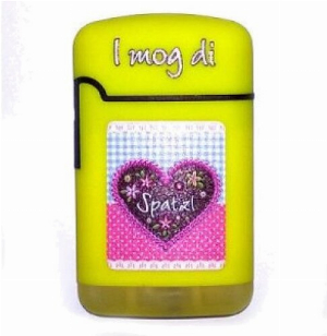 I Mog Di Spatzl Turbo-Feuerzeug Easy Torch Gelb