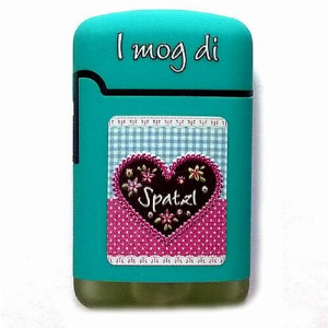 I Mog Di Spatzl Turbo-Feuerzeug Easy Torch Türkis