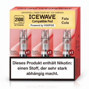 Icewave Compatible Pod Fata Cola 20mg/ml 3 Stück