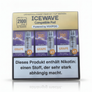 Icewave Compatible Pod Grape 20mg/ml 3 Stück