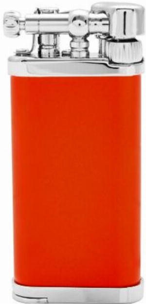 IM Corona Old Boy IC 64-3107 Pfeifenfeuerzeug Orange metallic, verchromt