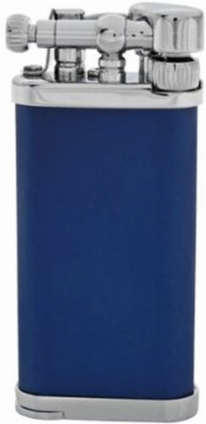 IM Corona Old Boy IC 64-3109 Pfeifenfeuerzeug Blau metallic, verchromt