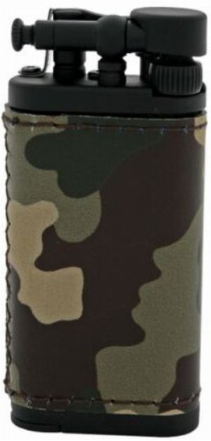 IM Corona Old Boy IC 64-9661 Pfeifenfeuerzeug Camouflage, Schwarz