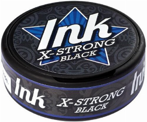Ink Snus X Strong Black Kautabak 16,8g Dose