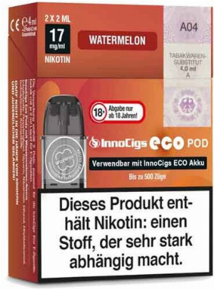Innocigs Eco Watermelon 17mg 2Stk.