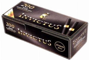 Invictus Black Zigarettenhülsen 200 Stück