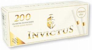 Invictus Zigarettenhülsen 24mm Filter 200 Stück