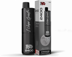 IVG 2400 4-Pod-System Akkuträger Grau E-Zigarette