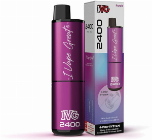 IVG 2400 4-Pod-System Akkuträger Lila E-Zigarette