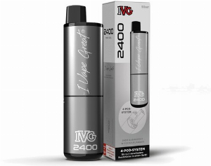 IVG 2400 4-Pod-System Akkuträger Silber E-Zigarette