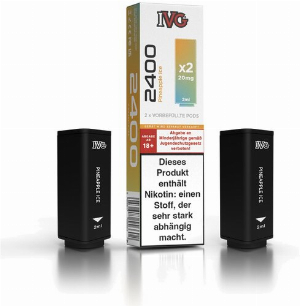 IVG 2400 4-Pod-System Pineapple Ice Prefilled Pod 2x2ml 20mg