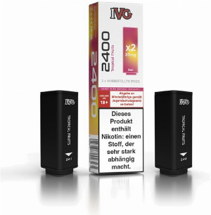 IVG 2400 4-Pod-System Tropical Fruits Prefilled Pod 2x2ml 20mg