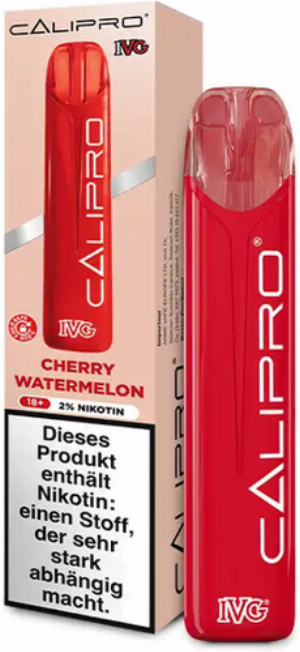 IVG Calipro Einweg E-Zigarette Cherry Watermelon 20mg